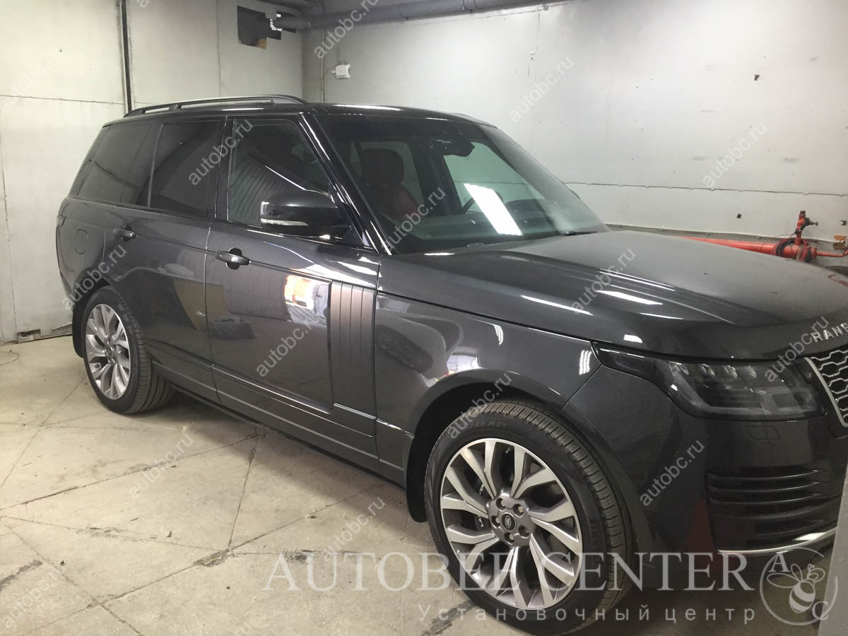 Range Rover (установка разнесенного радар детектора SilverStone F1 R-BOT)