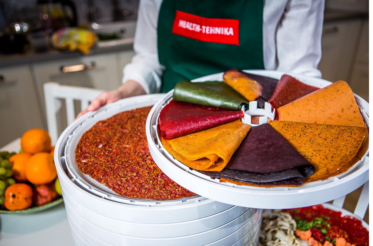 Дегидратор Ezidri Ultra FD1000 Digital, пастила в дегидраторе