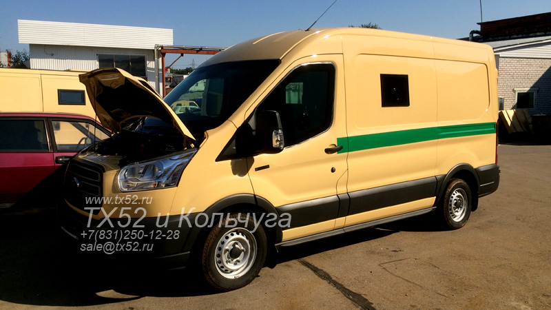 производство бронеавтомобиля на базе Ford Transit