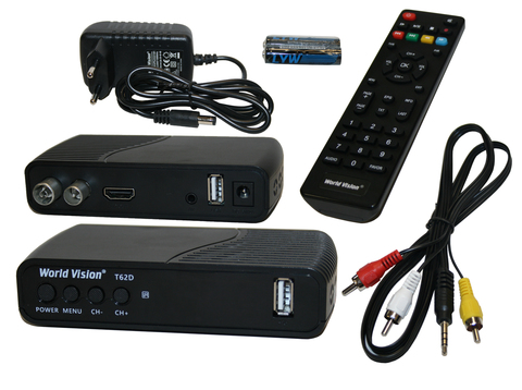 Комплект бесплатного цифрового телевидения DVB-T2
