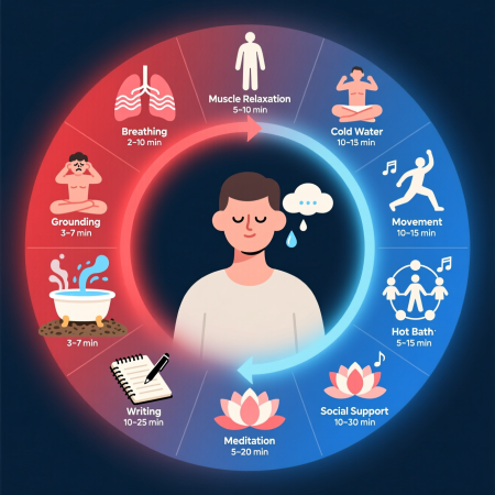 <img src="stress-relief-techniques-2026.jpg" alt="Top 10 self-help techniques for stress and anxiety in 2026: quick methods for immediate calm">