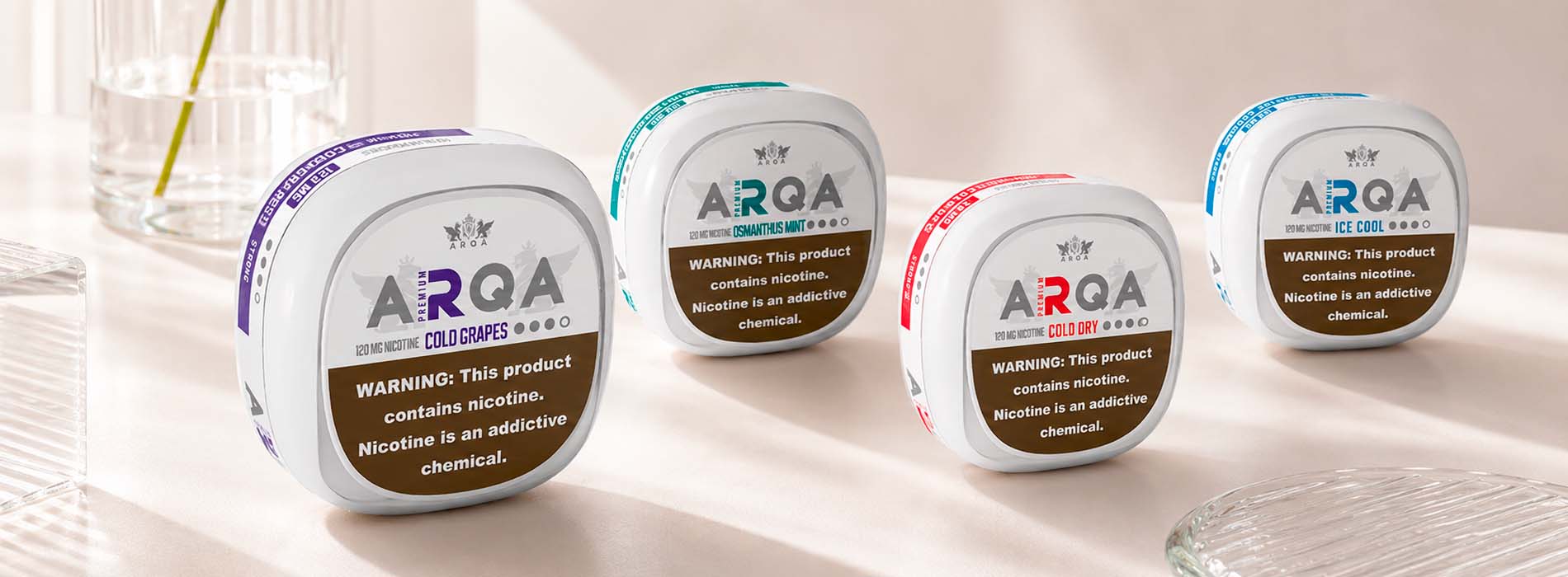 ARQA Premium 120mg Свежая мята и холодные вкусы ARQA Premium 120mg Свежая мята и холодные вкусы