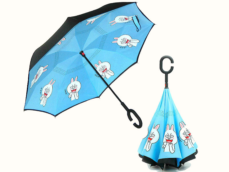 Обратный умный зонт анимэ