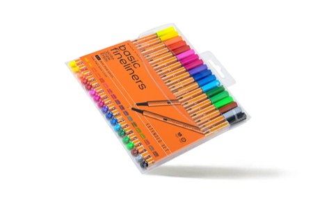 Цветные ручки линеры