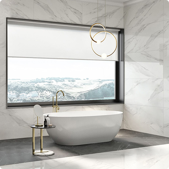 Матовые овальные ванны из композитного камня AquateX™ – фото подборка лучших моделей