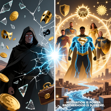 <img src="battle-of-motivations-2026-true-winners.jpg" alt="Battle of motivations 2026: True Winners gain unfair advantage through universal responsibility and genuine brotherhood">