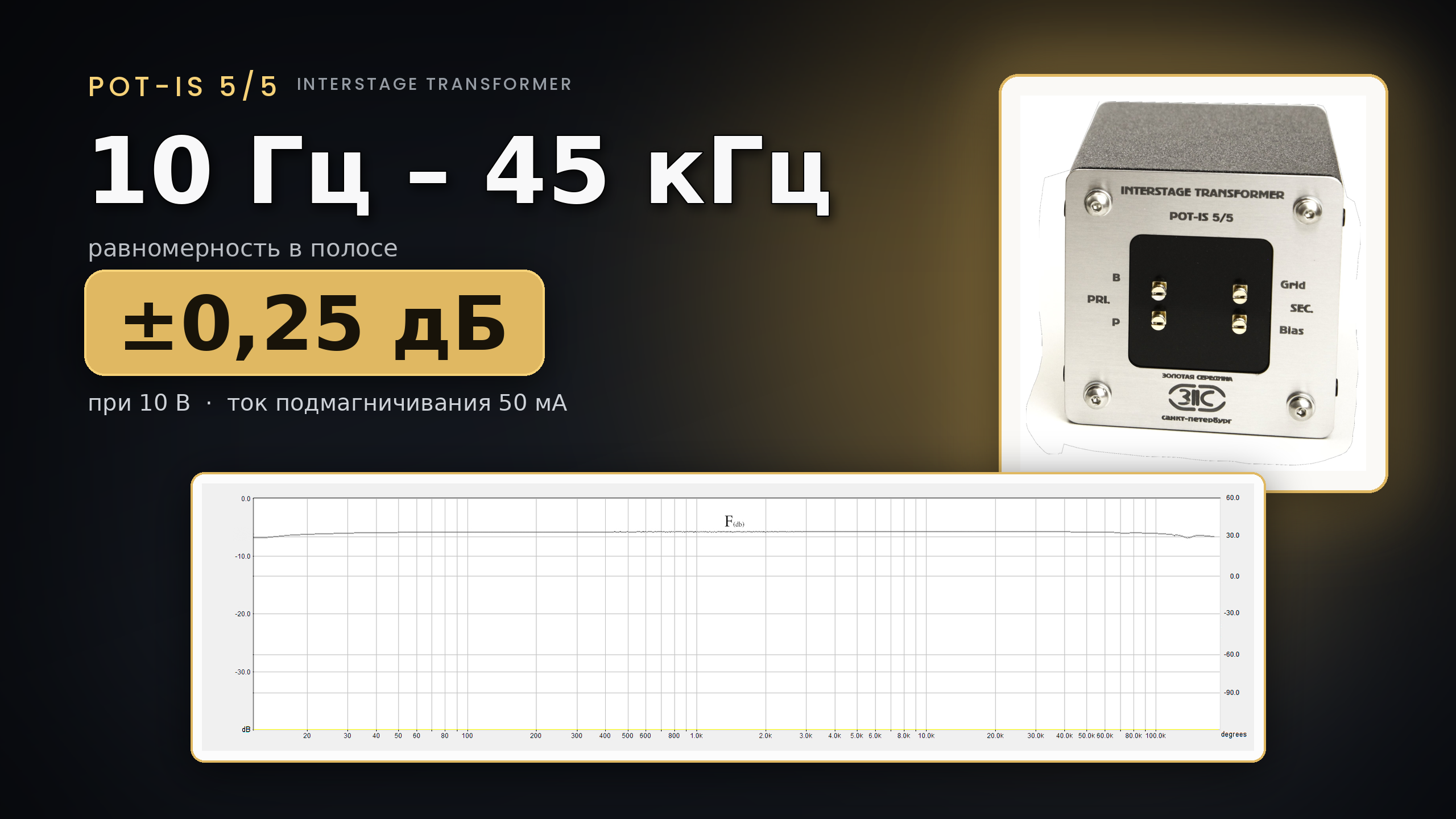 POT-IS_5-5 межкаскадный трансформатор