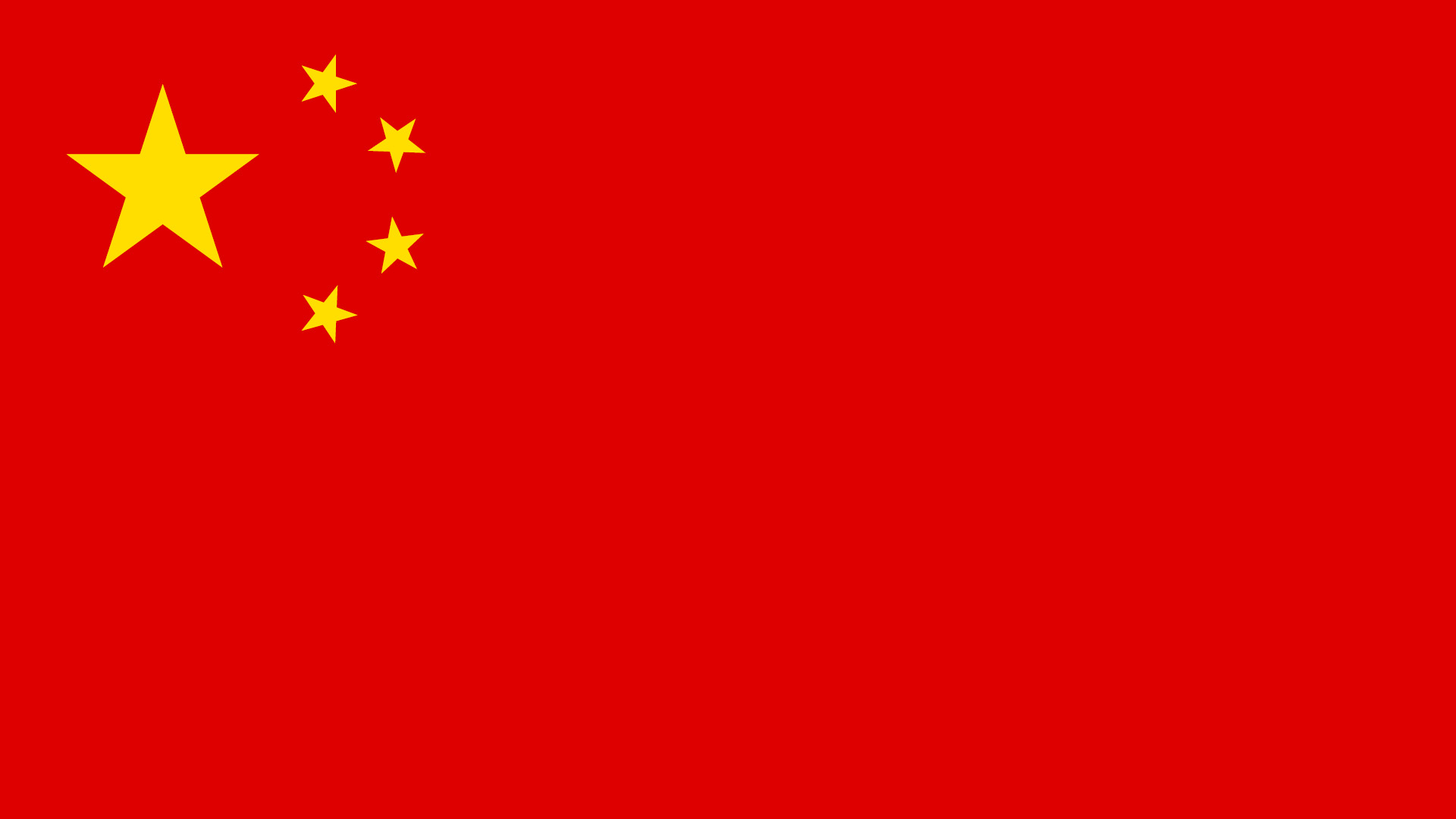 Какой флаг китая