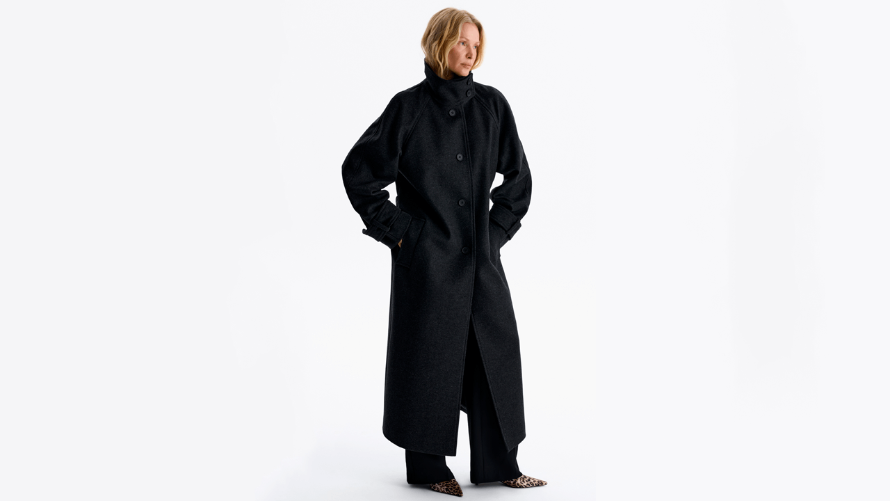 Пальто &laquo;Туман&raquo; из шерсти и кашемира