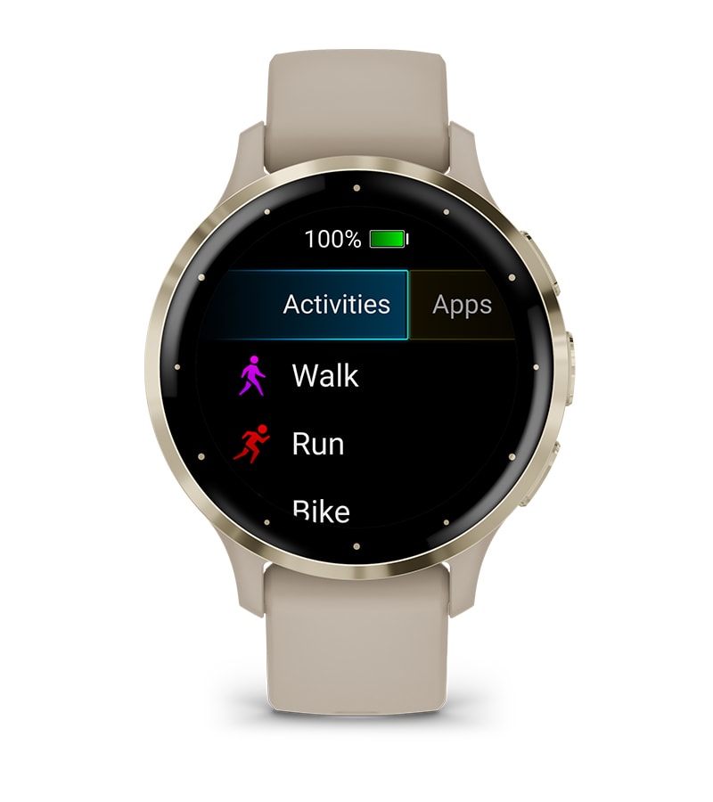 Умные часы Garmin Venu 3S серо-зеленый с серебристым безелем: ВСТРОЕННЫЕ СПОРТИВНЫЕ ПРОФИЛИ
