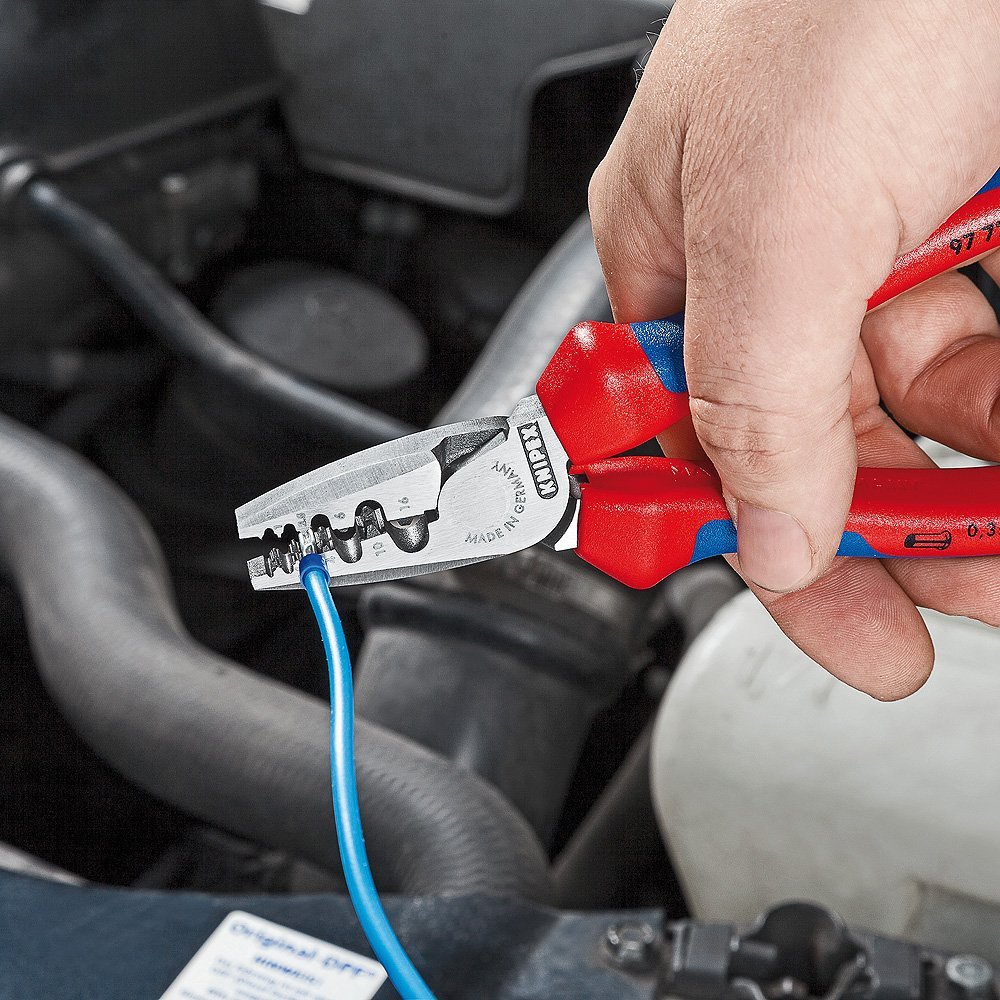 Клещи для обжима концевых гильз (ОБЖИМНИК ручной) KNIPEX 97 72 180