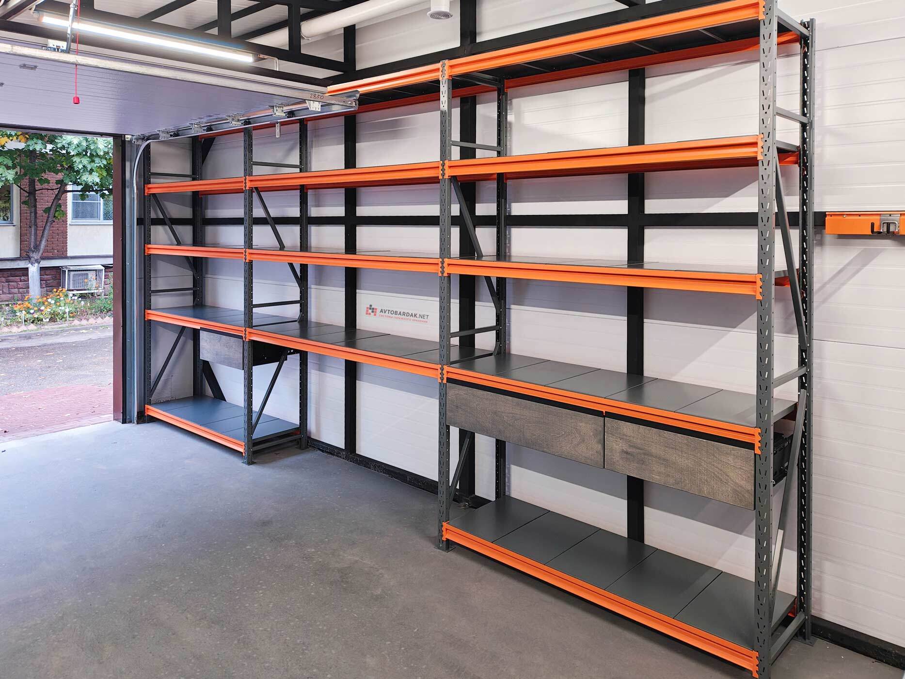 Купить напольный стеллаж в гараж
