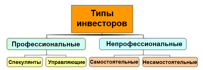 типы инвесторов профессионалов