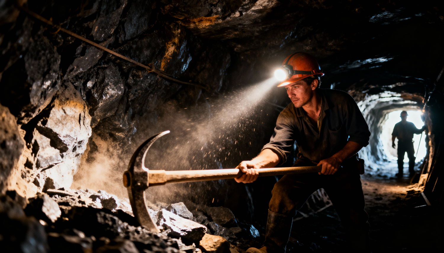 Добыча графита