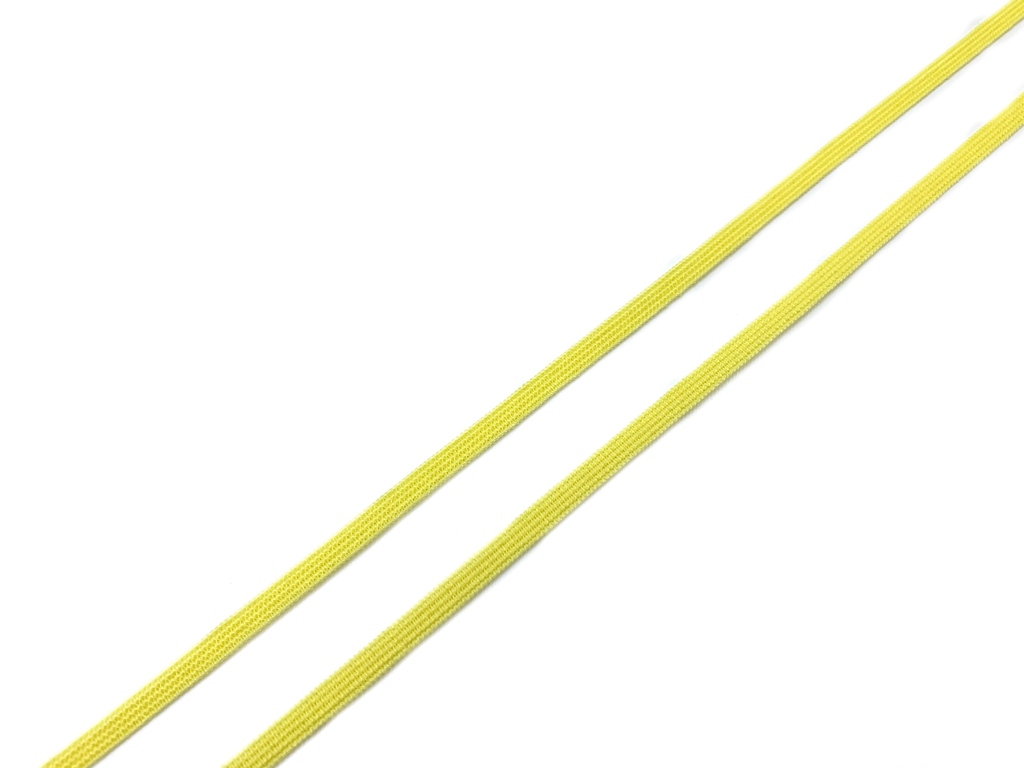 Резинка отделочная желтая 4 мм, K-195/4