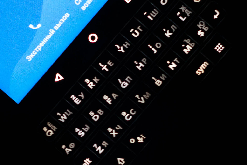BlackBerry KEY2 Ростест Клавиатура в темноте