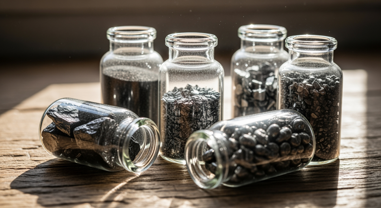 Виды графита