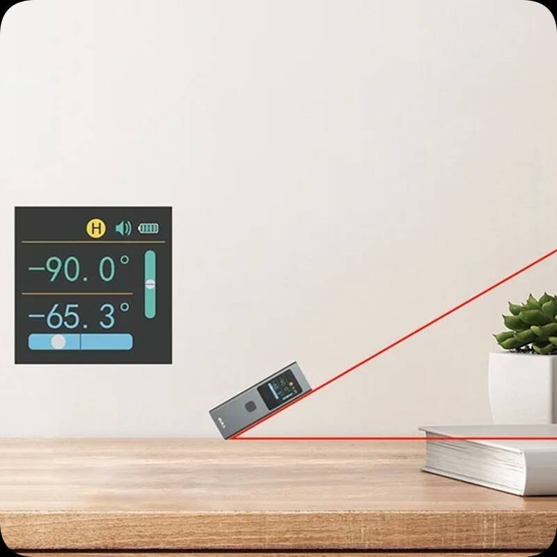 Лазерный дальномер Xiaomi Duka LS6 Laser Range Finder 40 м-описание-4.jpg