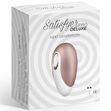 Вакуумно-волновой стимулятор Satisfyer Pro Deluxe Next Generation, в коробке