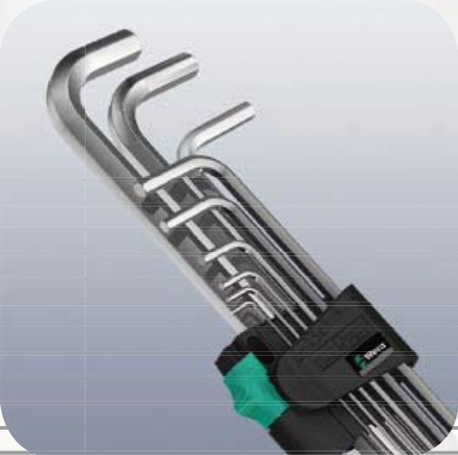 Набор Г-образных ключей WERA 950 PKL/9 SM N 022087