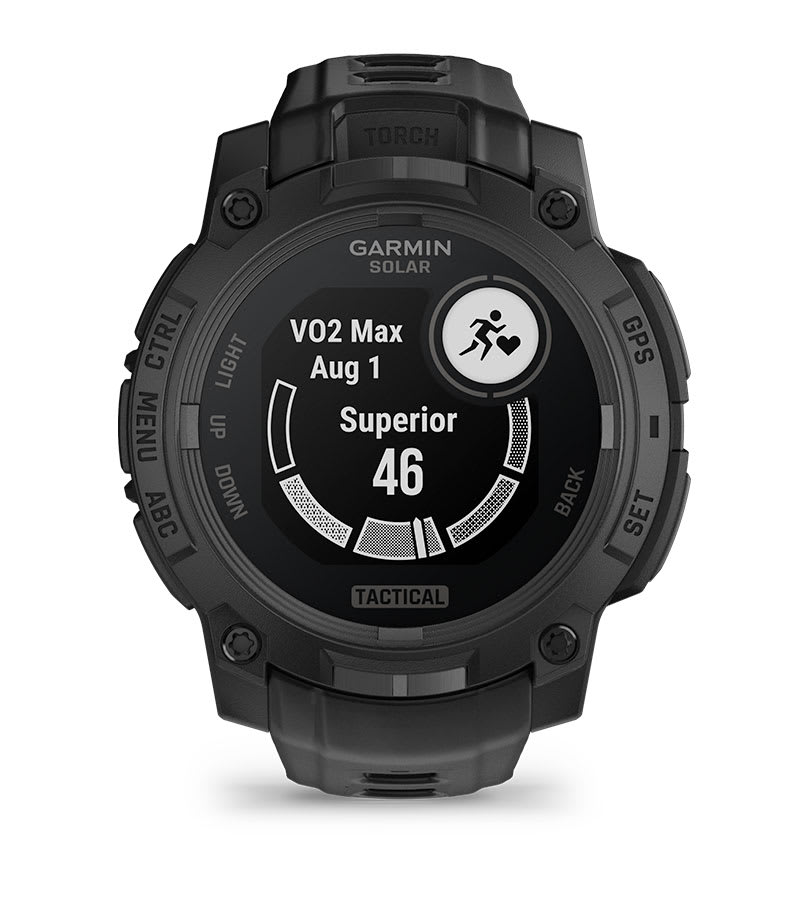 Умные часы Garmin Instinct 3 Solar Tactical 45 mm Black: СОЗДАНО ДЛЯ СЛОЖНЫХ УСЛОВИЙ