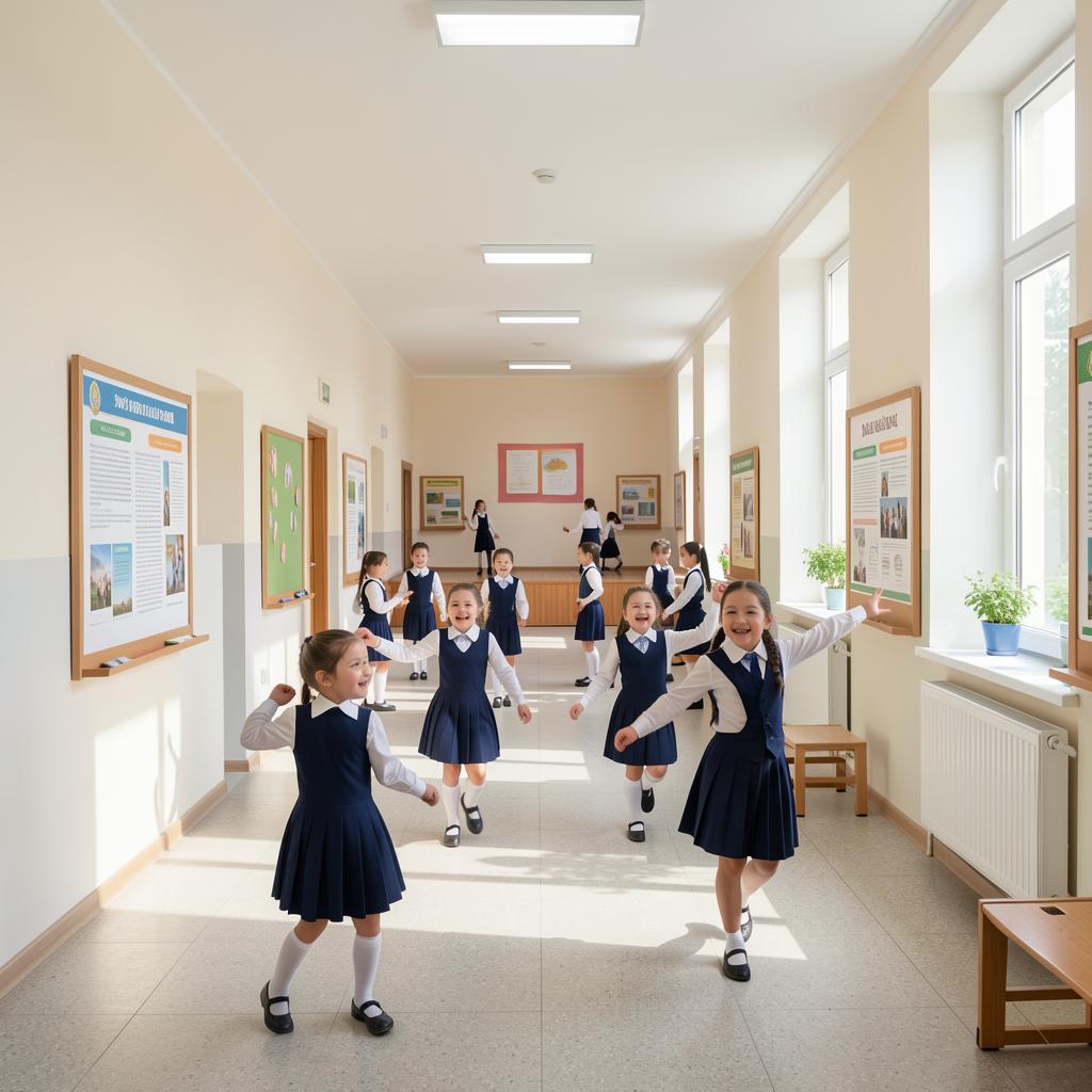 Отделка стен в учреждениях образования