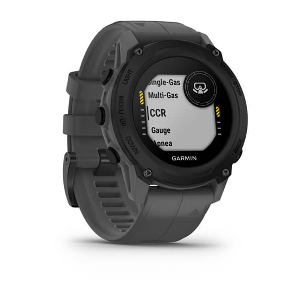 Умные часы Garmin Descent G1 серый, официальный ракурс 3