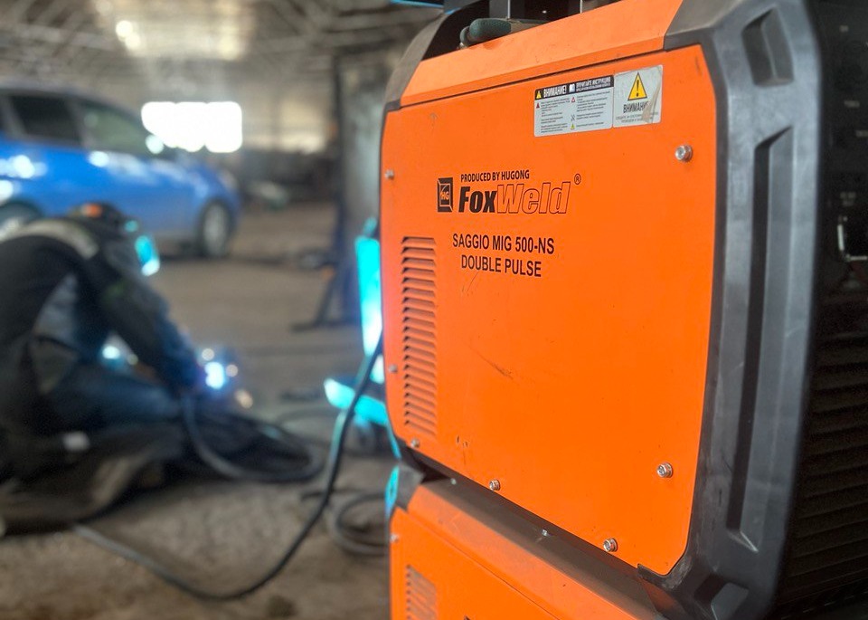 Контроль шва технологом MAGMMA совместно с цехом