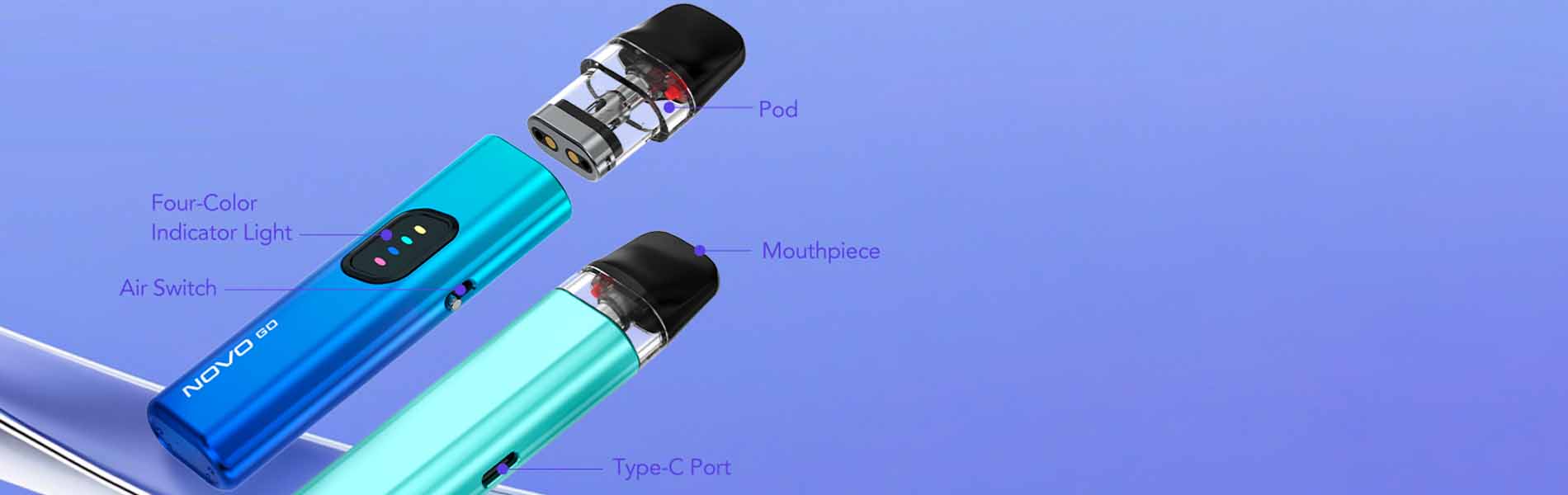 SMOK Novo Go POD компактная pod-система SMOK Novo Go POD компактная pod-система