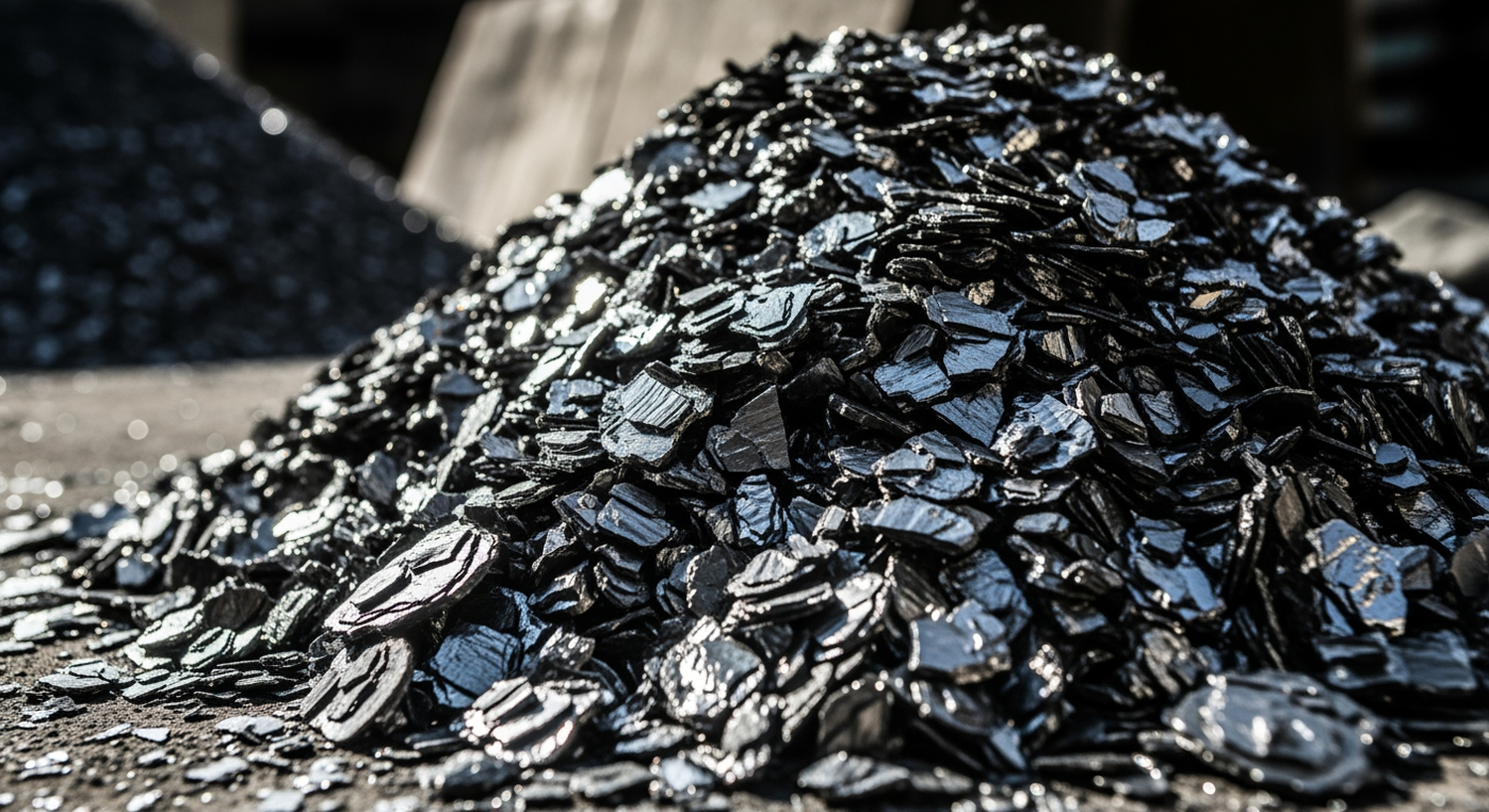 Кристаллический (чешуйчатый) тип