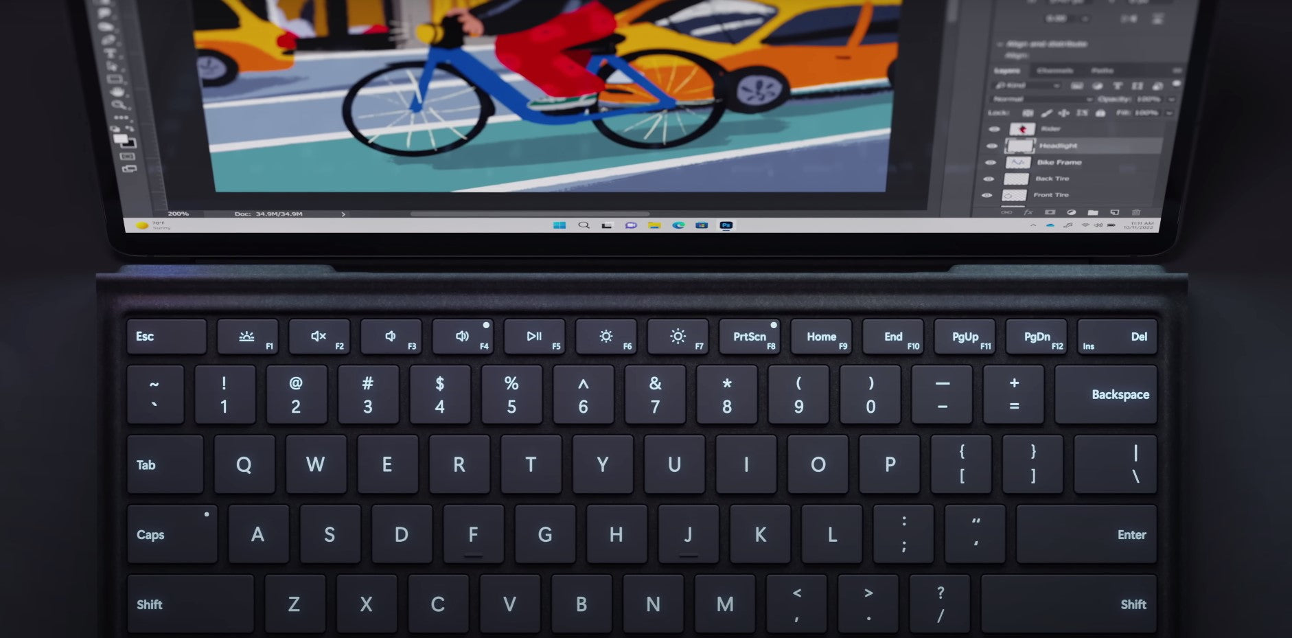 Microsoft Surface Pro 9 клавиатура