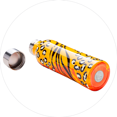 Эргономичная форма Термос Bugatti B Bottle Twin animalier BBT-AN500IS