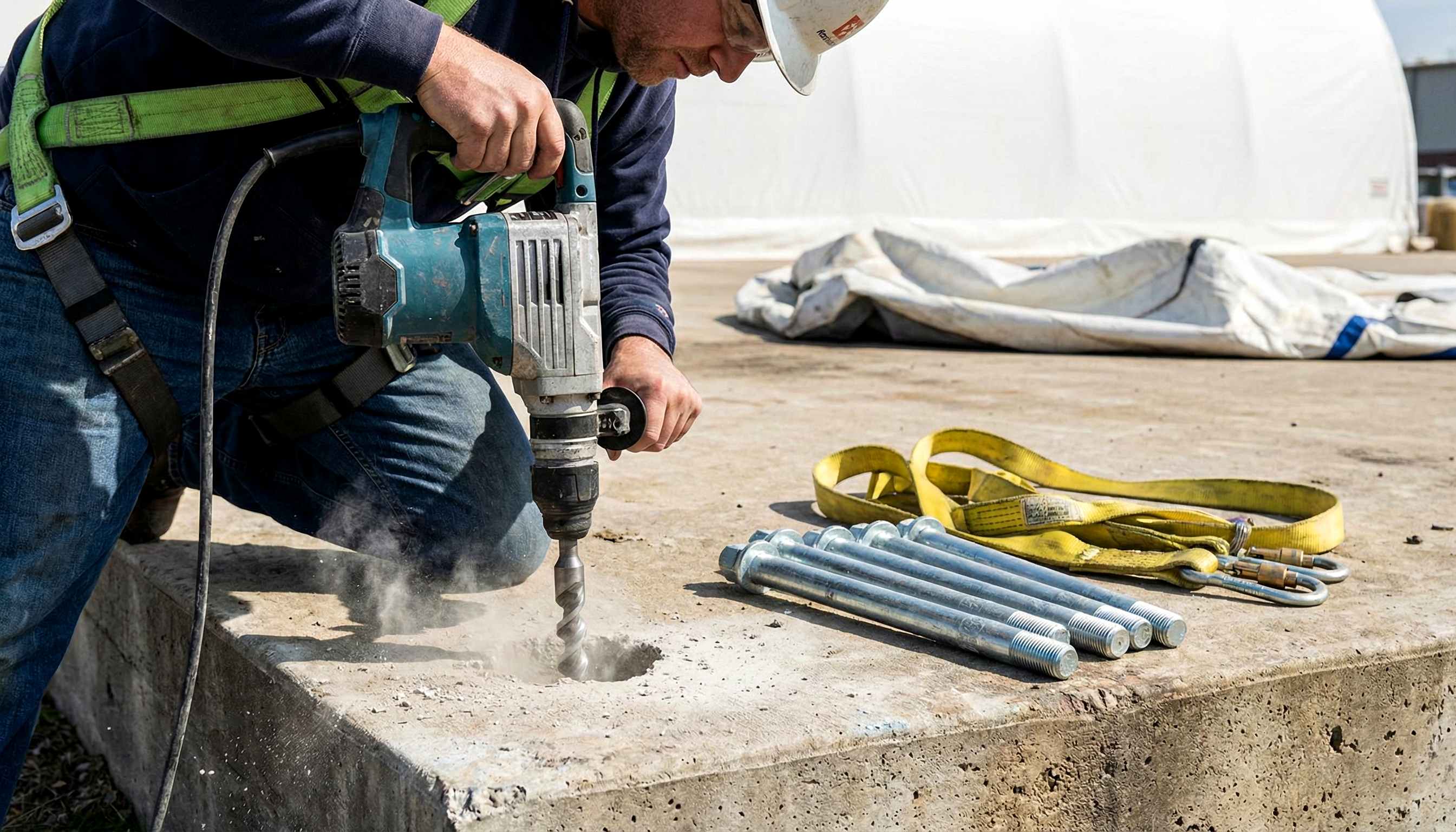 Анкерная система крепления детально