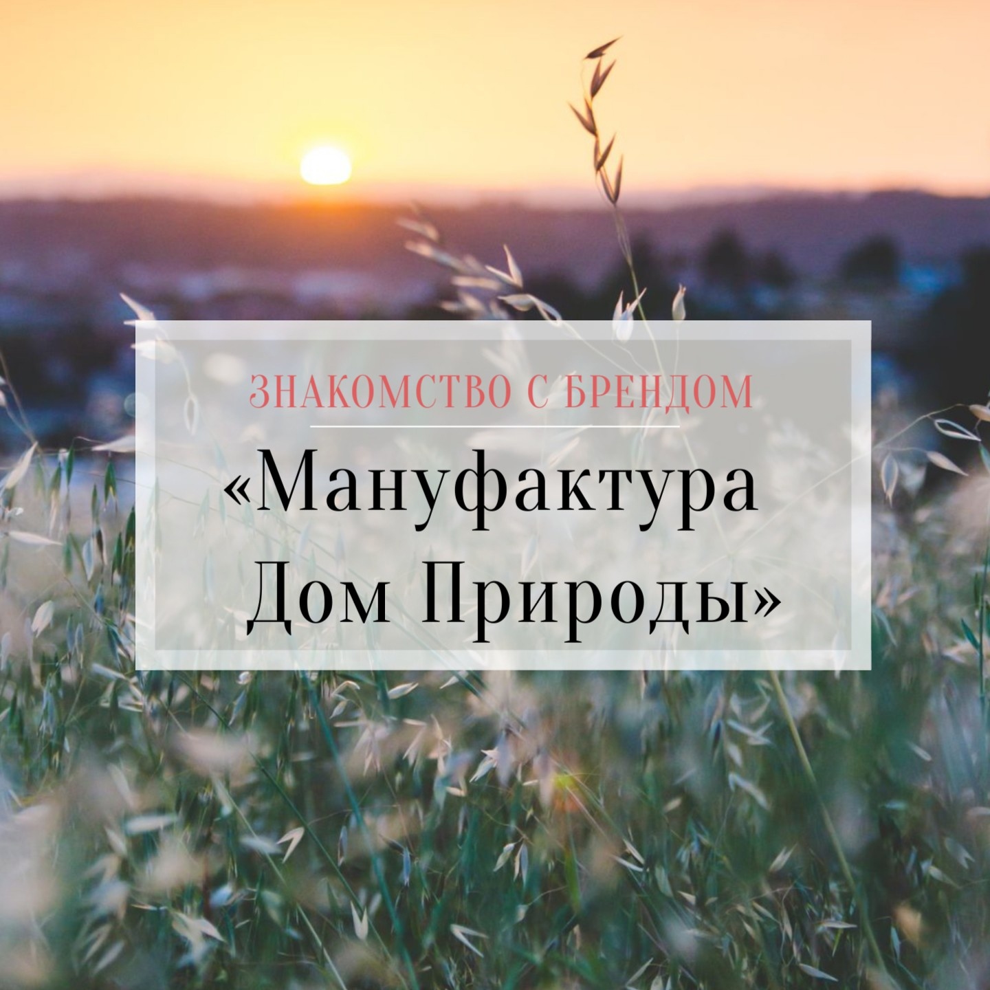 Косметика Мануфактура Дом Природы