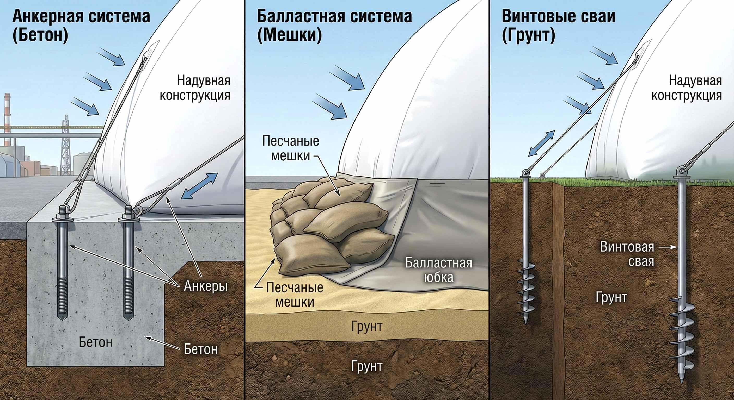 Сравнение систем крепления