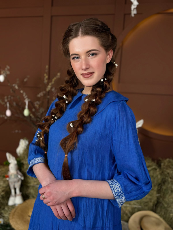 Веренея. Платье льняное с вышивкой PL-422614 Веренея. Платье льняное с вышивкой PL-422614