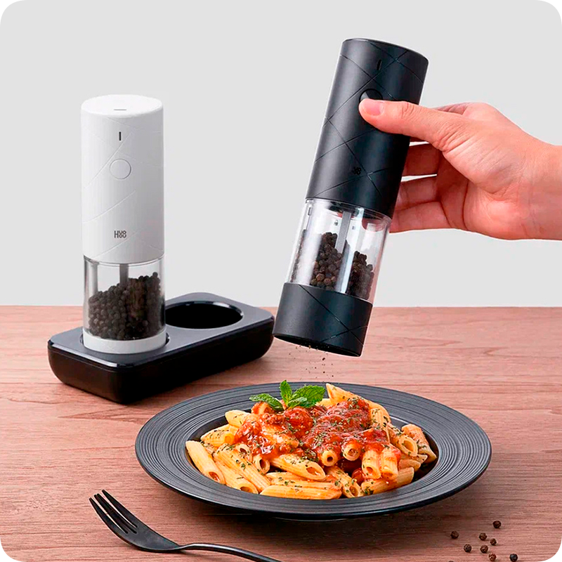 Мельницы электрические Xiaomi HuoHou Large Capacity Electric Grinder Set (HU0290) -описание-2.jpg