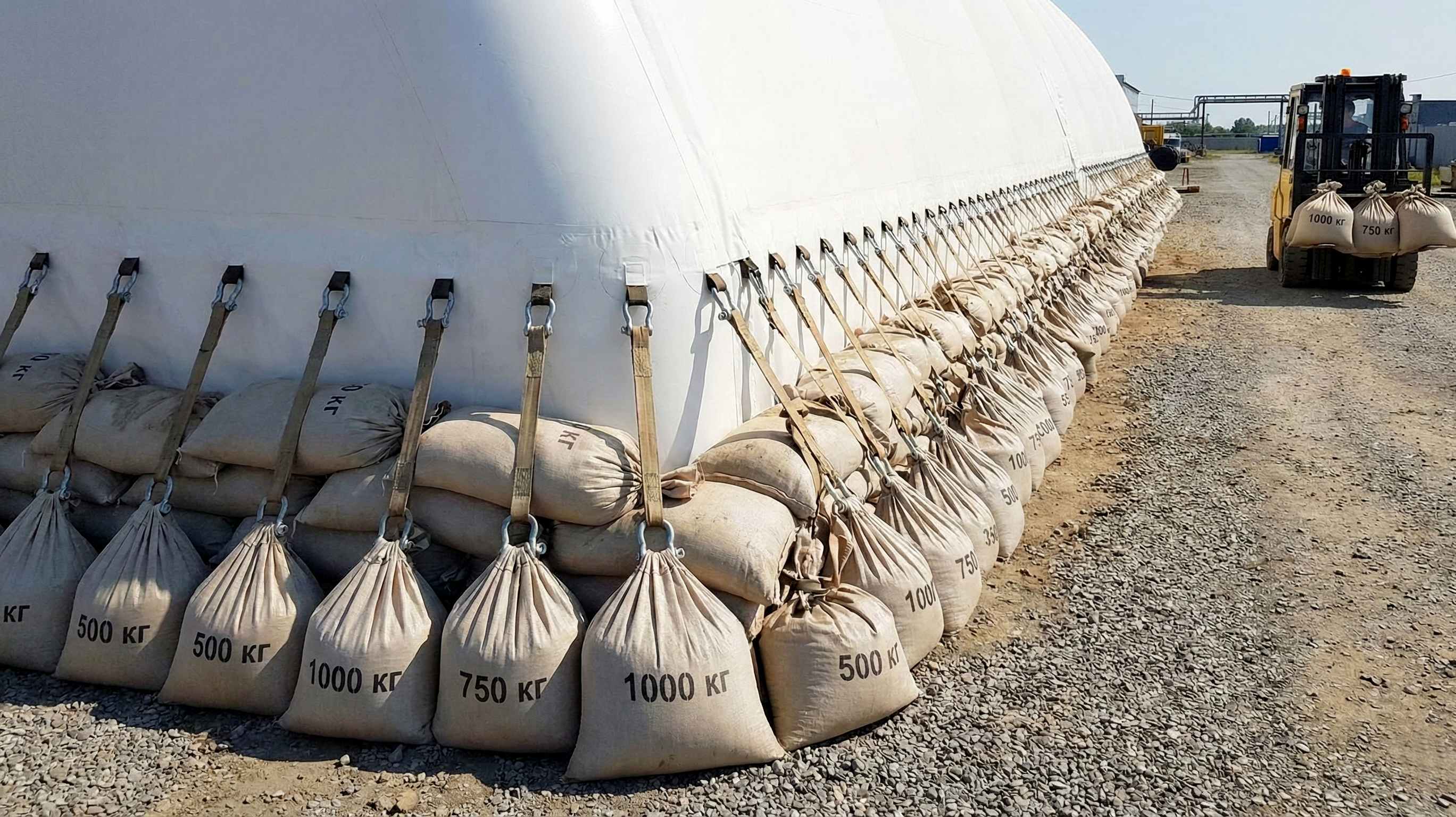 Балластная система с мешками