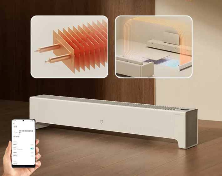 Обогреватель Xiaomi Mijia Baseboard Electric Heater Graphene Heating 2 2200W (TJXDNQ08ZM)-описание-5 Обогреватель Xiaomi Mijia Baseboard Electric Heater Graphene Heating 2 2200W (TJXDNQ08ZM)-описание-5.jpg