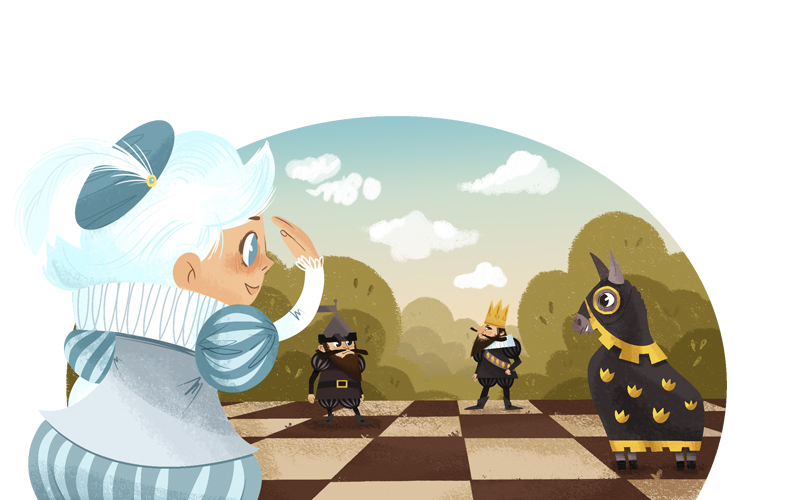 Однажды в шахматном королевстве