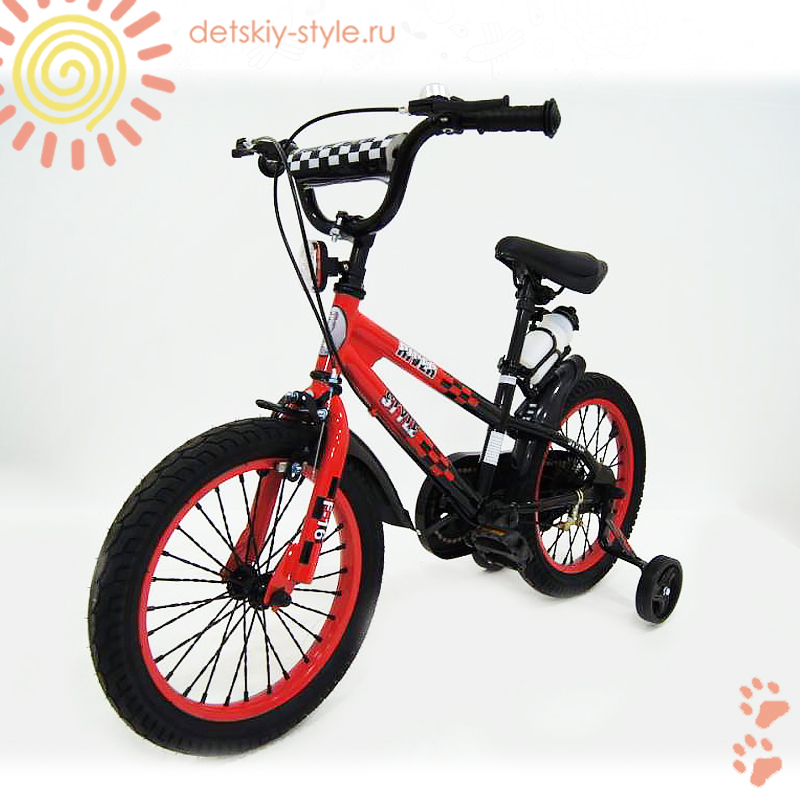 Велосипед River Bike "F 16" (Ривер Байк) велосипед river bike f 16, купить, цена, стоимость, заказать, отзывы, новинка, дешево, колеса 16 дюймов, от 4 до 6 лет, стальная рама, бесплатная доставка, детский велосипед ривер байк f 16, заказ, доставка по россии, интернет магазин