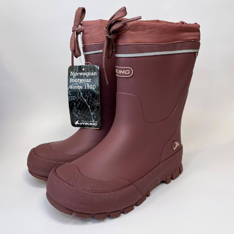 Резиновые сапоги Viking Jolly Thermo Gammel Rosa/Dark Pink