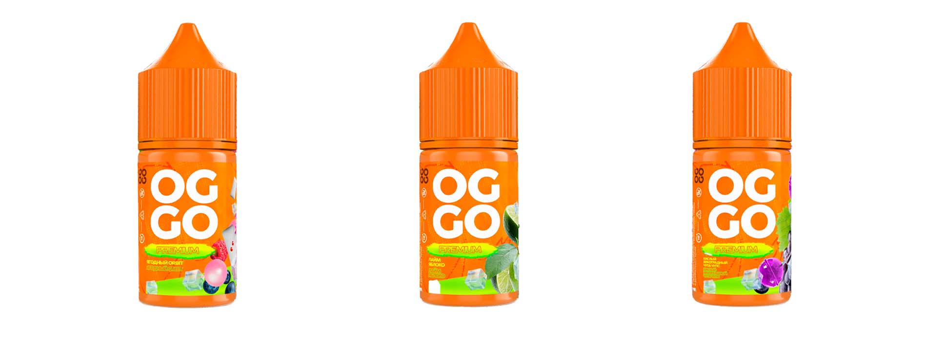 Флаконы жидкости OGGO PREMIUM 2% Salt Флаконы жидкости OGGO PREMIUM 2% Salt