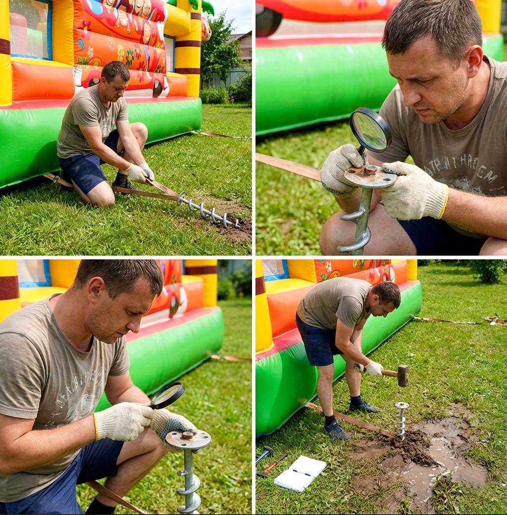 Обслуживание анкеров - Проверка состояния