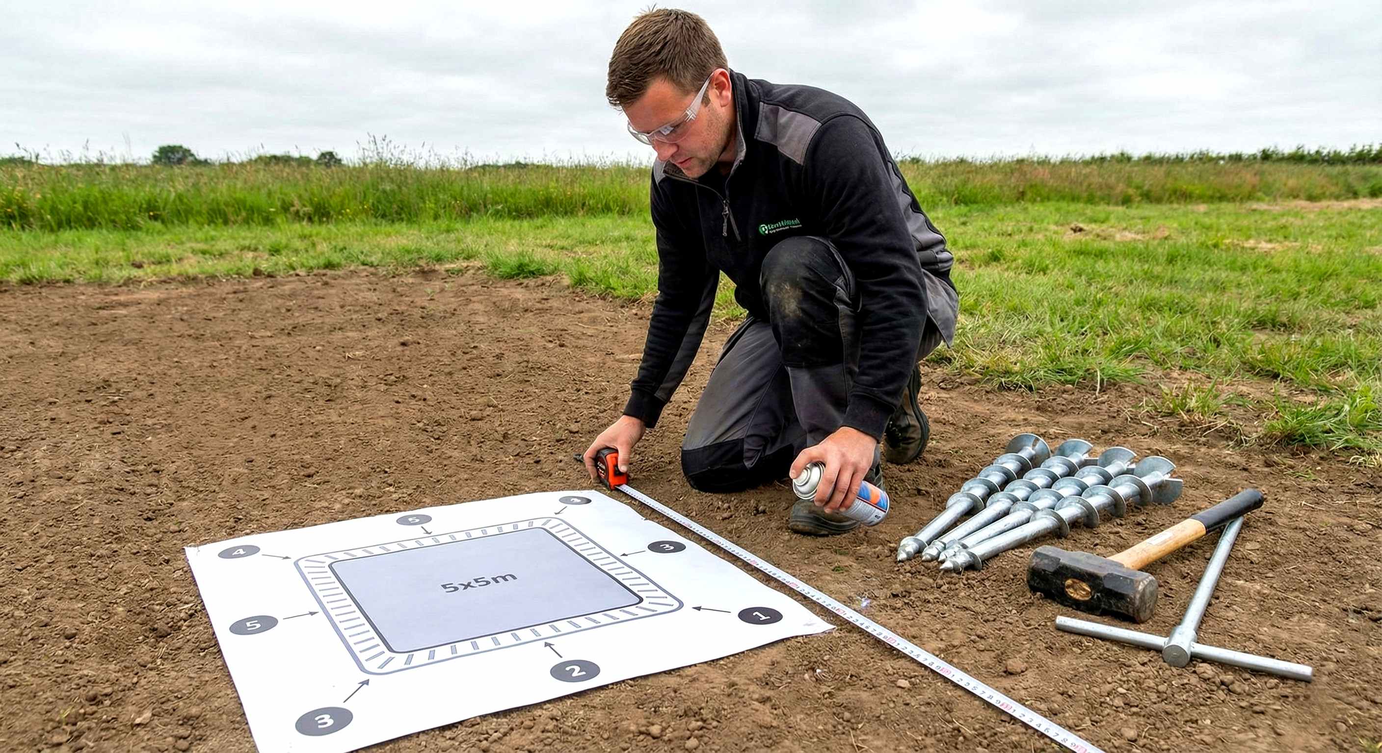 Установка анкера - Пошаговый процесс