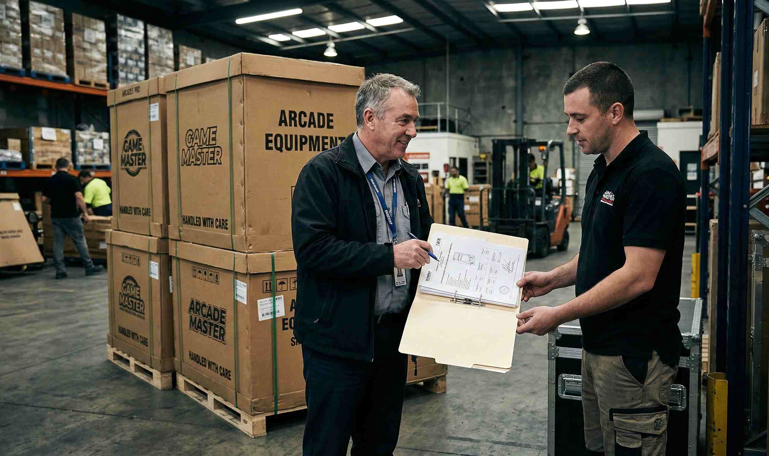 Документы от поставщика оборудования