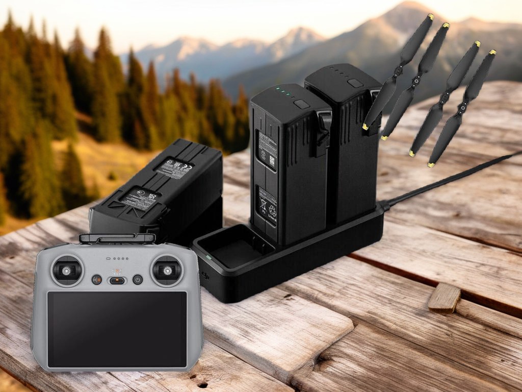 Аксессуары DJI — аккумуляторы, пропеллеры, ND-фильтры, кейсы