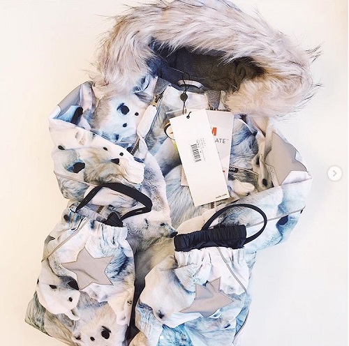 Комбинезон Molo Pyxis Polar Bear Fur купить в интернет-магазине Мама Любит!