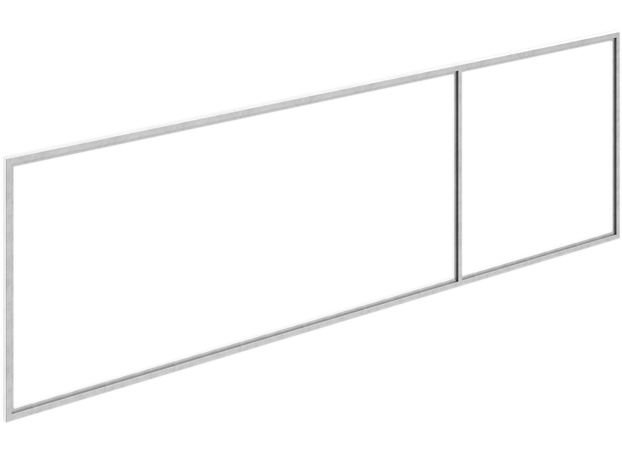 откатные ворота из т-профиля