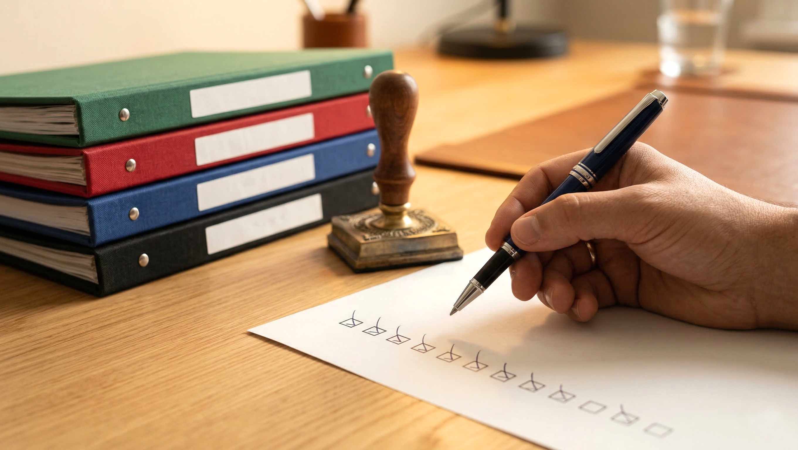 Чек-лист готовности к проверке